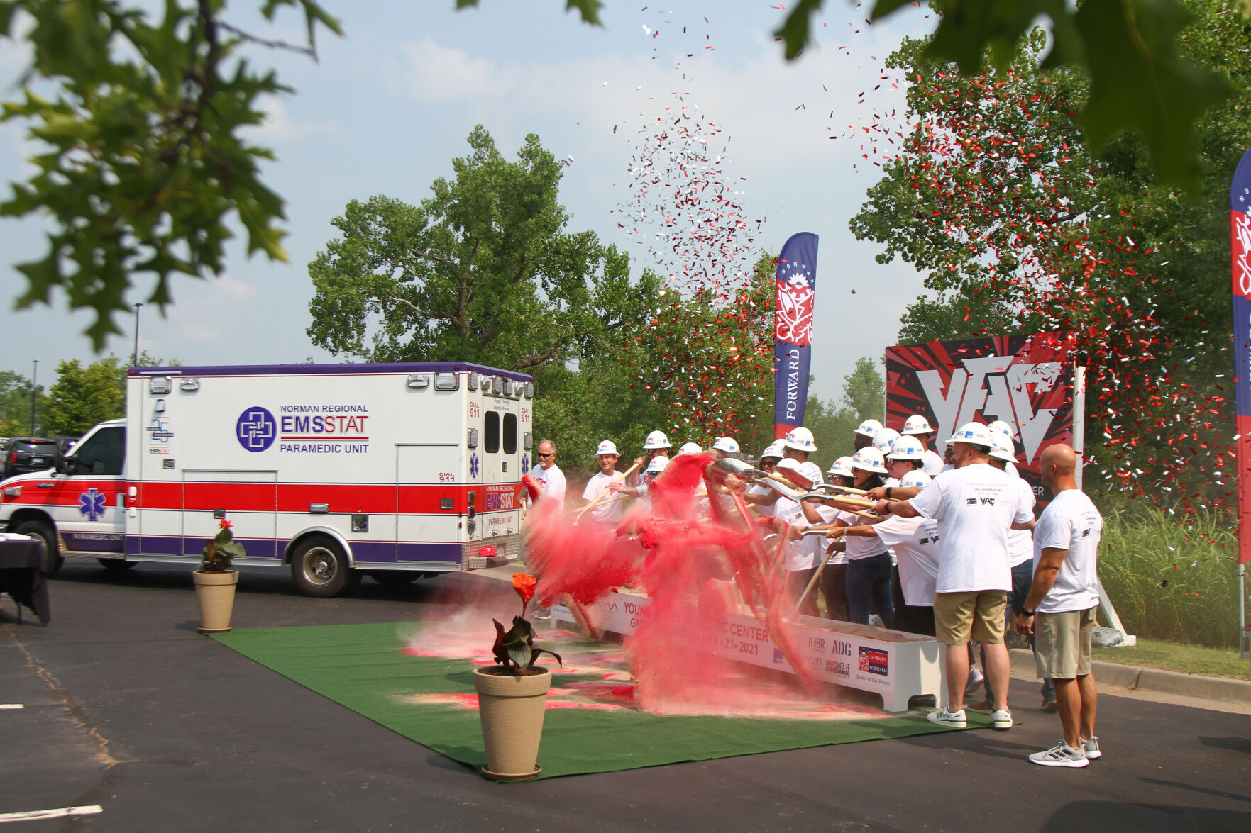 Young Family Athletic Center Groundbreaking Ceremony